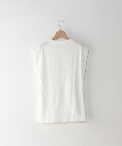 Steven Alan(スティーブンアラン)の「<Steven Alan>SLAB COTTON NO SLEEVE/ノースリーブ◆(Tシャツ/カットソー・レディース・ホワイト/ピンク/レッド/マスタード/ブラック/グレー・フリー)」の16枚目の写真