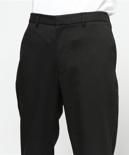 WEGO(ウィゴー)の「WEGO/裏起毛ストレッチテーパードパンツ(その他パンツ・メンズ・ライトグレー/ブルー系その他2/ブラック・MEDIUM/LARGE)」の7枚目の写真