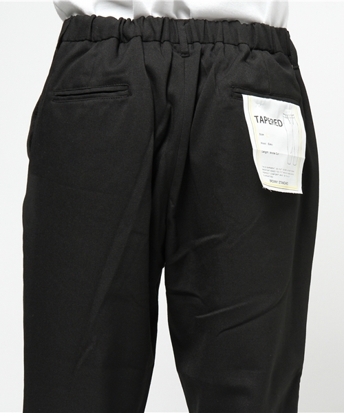 WEGO(ウィゴー)の「WEGO/裏起毛ストレッチテーパードパンツ(その他パンツ・メンズ・ライトグレー/ブルー系その他2/ブラック・MEDIUM/LARGE)」の8枚目の写真