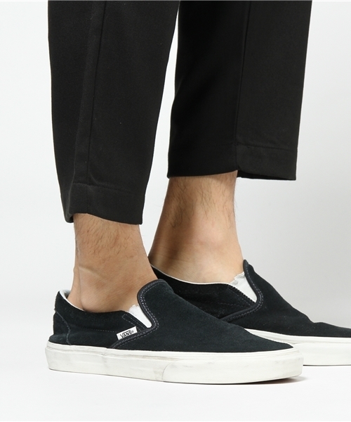 WEGO(ウィゴー)の「WEGO/裏起毛ストレッチテーパードパンツ(その他パンツ・メンズ・ライトグレー/ブルー系その他2/ブラック・MEDIUM/LARGE)」の10枚目の写真