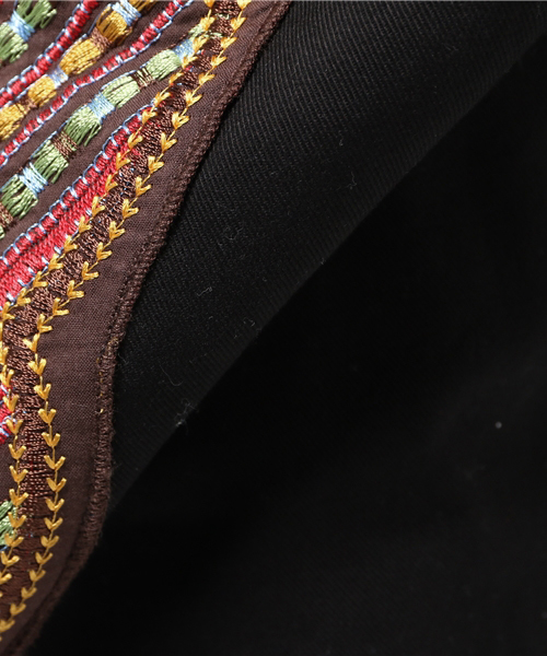 ALDIES（アールディーズ）の「Decoration Easy PT 刺繍 リブ ロングパンツ（その他パンツ・メンズ・ベージュ/ネイビー/ブラック/オリーブ・LARGE/SMALL/X-LARGE/MEDIUM）」の12枚目の写真