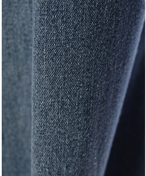 mystic（ミスティック）の「クラッシュデニムサロペット（サロペット/オーバーオール・レディース・ブルー・1/2）」の6枚目の写真