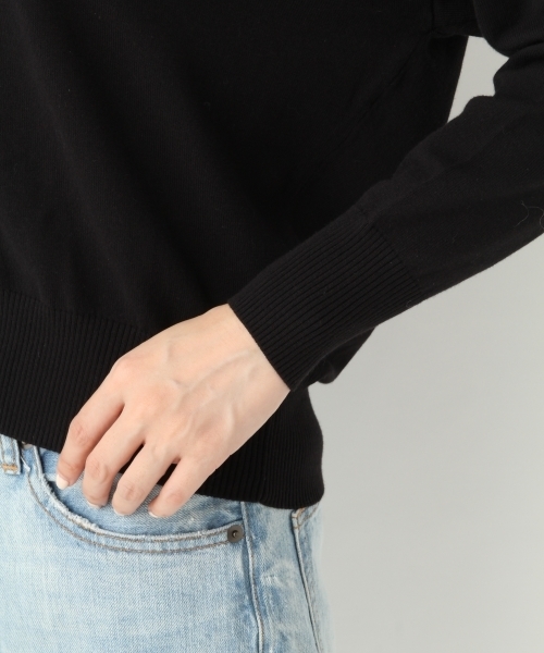 A part by（アパートバイ）の「14GHTCドルマンVカーディガン 745147 （カーディガン/ボレロ・レディース・ブラック/ホワイト/レッド/グレー/ブルー・FREE）」の13枚目の写真