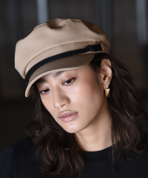 amorous insense（アモラスインセンス）の「[新色追加]マリンキャスケット（キャスケット・レディース・ブラック/ベージュ/グレー・ﾌﾘ-）」の5枚目の写真