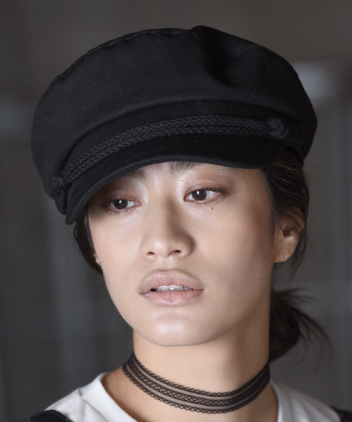 amorous insense（アモラスインセンス）の「[新色追加]マリンキャスケット（キャスケット・レディース・ブラック/ベージュ/グレー・ﾌﾘ-）」の6枚目の写真