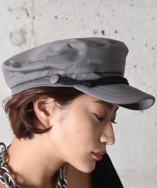 amorous insense（アモラスインセンス）の「[新色追加]マリンキャスケット（キャスケット・レディース・ブラック/ベージュ/グレー・ﾌﾘ-）」の12枚目の写真