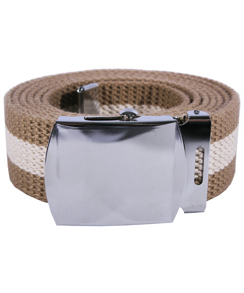 8(eight)(エイト)の「ガチャベルト バックルベルト 150cm ロングタイプ 長い ライン入り(ベルト・メンズ・ベージュ/ネイビー/ホワイト/ブラック/カーキ・FREE)」の3枚目の写真