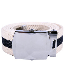 ８(eight) | ガチャベルト バックルベルト 150cm ロングタイプ 長い ライン入り(ベルト)