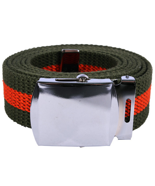 8(eight)(エイト)の「ガチャベルト バックルベルト 150cm ロングタイプ 長い ライン入り(ベルト・メンズ・ベージュ/ネイビー/ホワイト/ブラック/カーキ・FREE)」の4枚目の写真