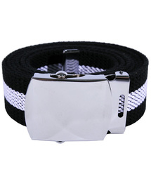 ８(eight) | ガチャベルト バックルベルト 150cm ロングタイプ 長い ライン入り(ベルト)