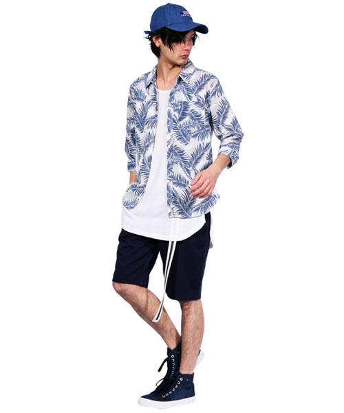 8(eight)(エイト)の「ガチャベルト バックルベルト 150cm ロングタイプ 長い ライン入り(ベルト・メンズ・ベージュ/ネイビー/ホワイト/ブラック/カーキ・FREE)」の6枚目の写真