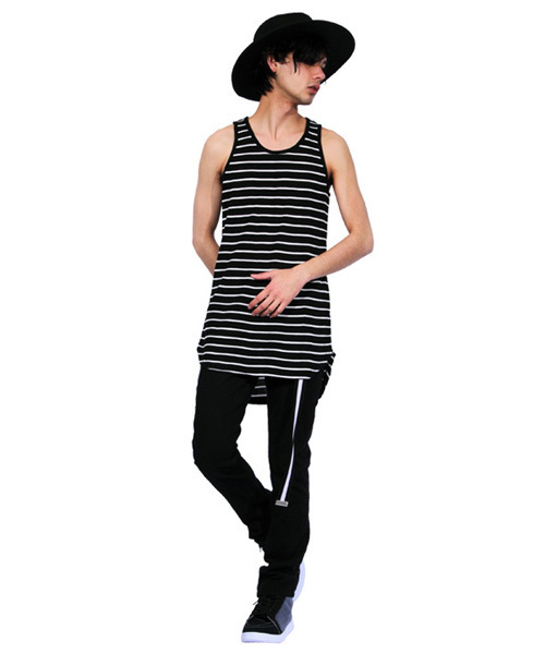 8(eight)(エイト)の「ガチャベルト バックルベルト 150cm ロングタイプ 長い ライン入り(ベルト・メンズ・ベージュ/ネイビー/ホワイト/ブラック/カーキ・FREE)」の7枚目の写真