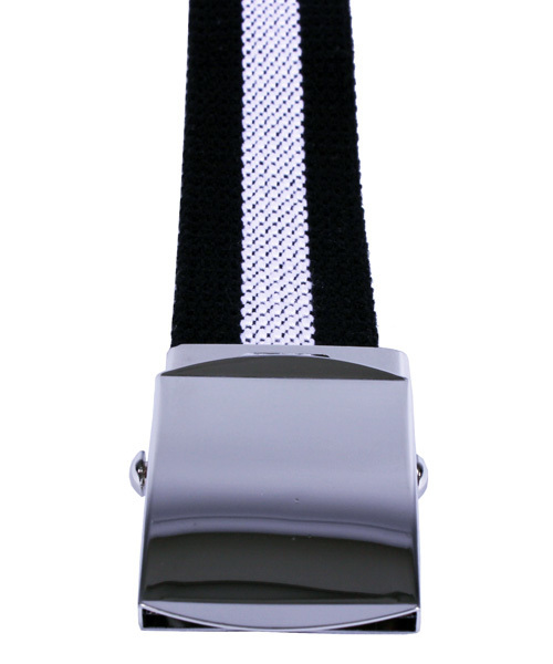 8(eight)(エイト)の「ガチャベルト バックルベルト 150cm ロングタイプ 長い ライン入り(ベルト・メンズ・ベージュ/ネイビー/ホワイト/ブラック/カーキ・FREE)」の19枚目の写真