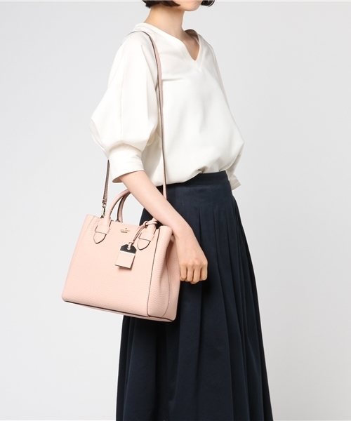 kate spade new york（ケイトスペード ニューヨーク）の「カーターストリート デヴリン（ショルダーバッグ・レディース・ベージュ系その他・ONESIZE）」の10枚目の写真