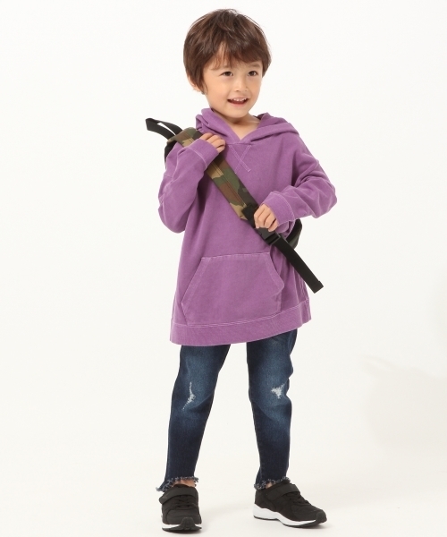 GLOBAL WORK(グローバルワーク)の「【キッズ】ピグメントBIGパーカー長袖/764147(パーカー・キッズ・パープル/イエロー/ピンク・SMALL/LARGE/XX-LARGE/MEDIUM/X-LARGE)」の21枚目の写真