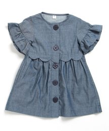 apres les cours | 半袖コートワンピース(ワンピース)