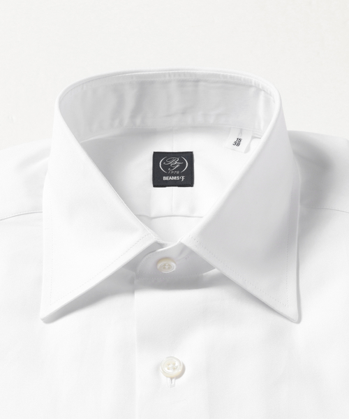 BEAMS F（ビームスエフ）の「BEAMS F / ブロード セミワイドカラーシャツ（ビジネスシャツ・メンズ・ホワイト・38/39）」の4枚目の写真