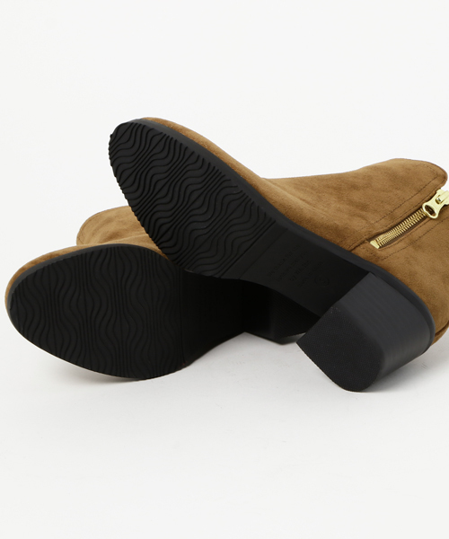 earth music&ecology（アースミュージックアンドエコロジー）の「ORiental TRafficサイドジップブーツ（ブーツ・レディース・グレー/キャメル・L/M/LL/S）」の9枚目の写真