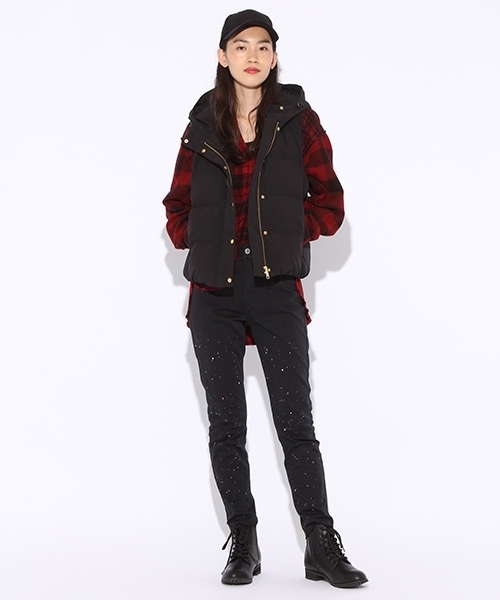 niko and...（ニコアンド）の「newhattan/コーデュロイキャップ【niko and ...】（キャップ・レディース・ブラック/ベージュ/ネイビー/ボルドー・FREE）」の9枚目の写真