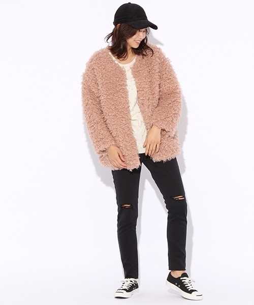 niko and...（ニコアンド）の「newhattan/コーデュロイキャップ【niko and ...】（キャップ・レディース・ブラック/ベージュ/ネイビー/ボルドー・FREE）」の12枚目の写真