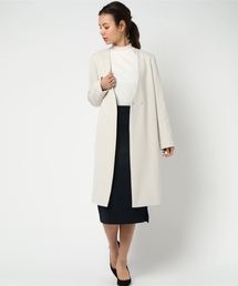 22 OCTOBRE | スポンジＷクロスノーカラーコート(その他アウター)