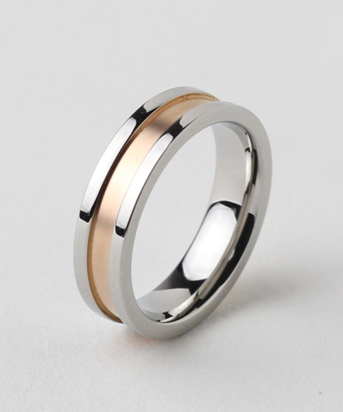 【vie】ステンレスリング/医療用器具にも使われるステンレス316L使用（金属アレルギーフリー）（リング）｜TONE SELECT GOODS（トーンセレクトグッズ）