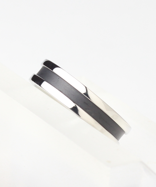 TONE SELECT GOODS(トーンセレクトグッズ)の「【vie】ステンレスリング/医療用器具にも使われるステンレス316L使用(金属アレルギーフリー)(リング・メンズ・ピンク/ブラック/シルバー/ブラウン・13号/15号/17号/19号/21号/7号/9号/11号/25号/23号)」の8枚目の写真