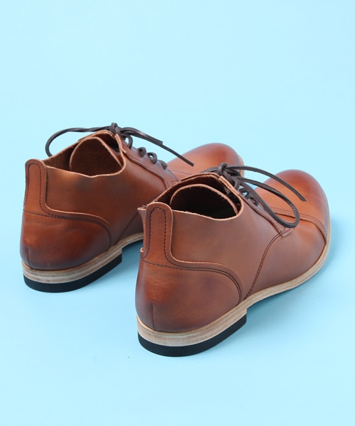 And A（アンドエー）の「Oil Leather Shoes (seesaw)（スニーカー・メンズ・ブラック/ブラウン/ライトブラウン・26.0cm/27.0cm/28.0cm）」の7枚目の写真