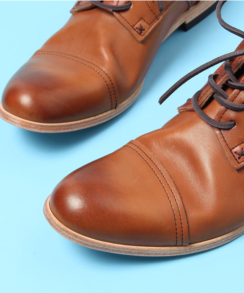 And A（アンドエー）の「Oil Leather Shoes (seesaw)（スニーカー・メンズ・ブラック/ブラウン/ライトブラウン・26.0cm/27.0cm/28.0cm）」の9枚目の写真