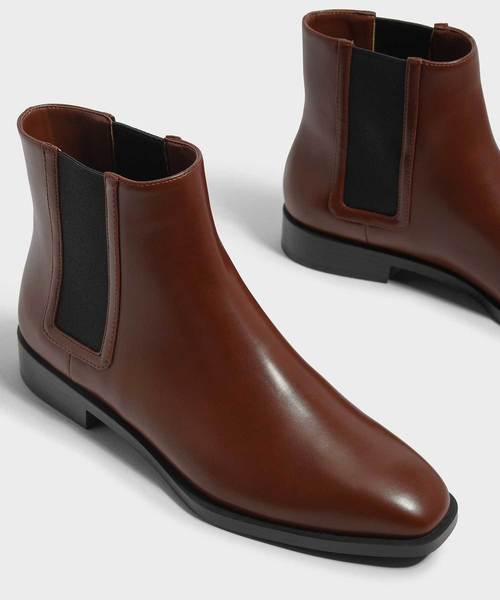 CHARLES & KEITH（チャールズ & キース）の「クラシックチェルシーブーツ / CLASSIC CHELSEA BOOTS（ブーツ・レディース・ブラック/ブルー/ライトブラウン・22.5cm/23cm/23.5cm/24.5cm/25cm/25.5cm）」の12枚目の写真