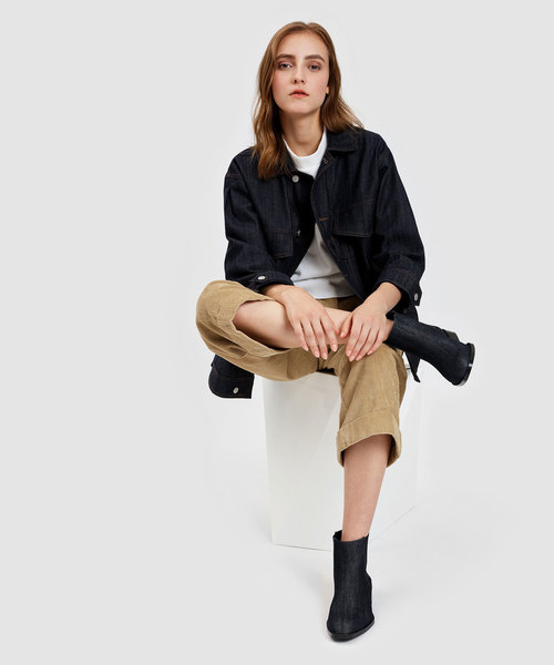 CHARLES & KEITH（チャールズ & キース）の「クラシックチェルシーブーツ / CLASSIC CHELSEA BOOTS（ブーツ・レディース・ブラック/ブルー/ライトブラウン・22.5cm/23cm/23.5cm/24.5cm/25cm/25.5cm）」の17枚目の写真