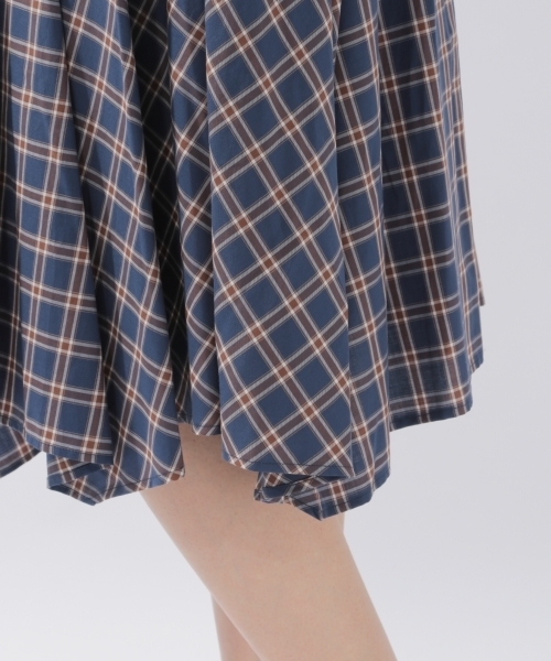 laboratory work（ラボラトリーワーク）の「ハンカチーフヘムスカート（スカート・レディース・ネイビー/グレー・MEDIUM）」の11枚目の写真