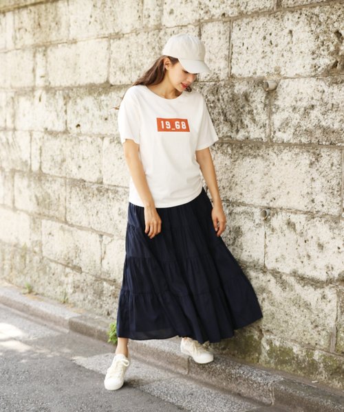 newhattan（ニューハッタン）の「【newhattan(ニューハッタン)】刺繍キャップ（キャップ・レディース・ブラック/ベージュ/オレンジ/ブルー/パープル/カーキ・FREE）」の22枚目の写真