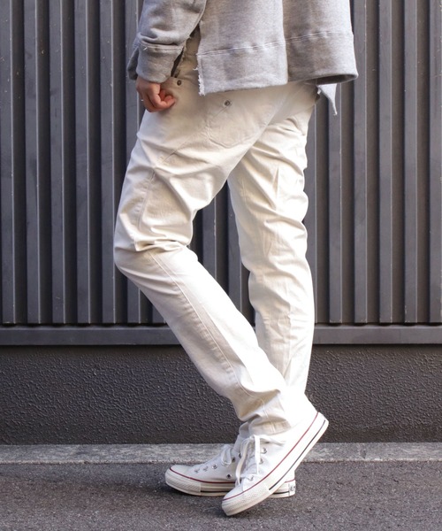 Born（ボーン）の「Born Designed Skinny Pants/ボーン デザイン スキニー パンツ（その他パンツ・レディース・チャコールグレー/カーキ/アイボリー・38/36）」の2枚目の写真