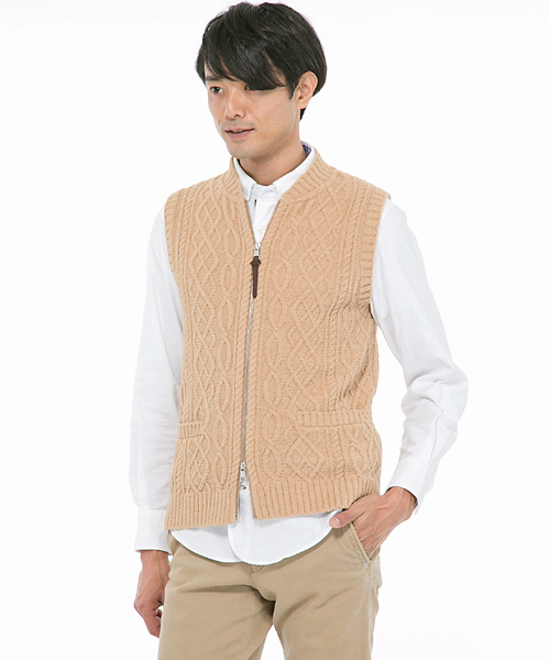 J.PRESS（ジェイプレス）の「シャギードッグフリース フロントジップ 
