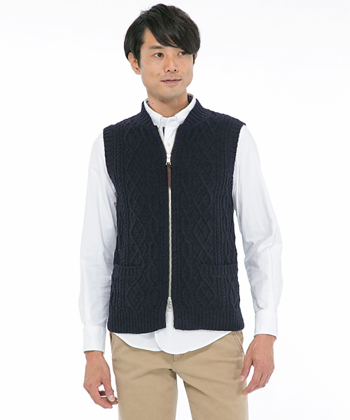 J.PRESS（ジェイプレス）の「シャギードッグフリース フロントジップ 