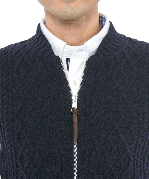 J.PRESS（ジェイプレス）の「シャギードッグフリース フロントジップ 