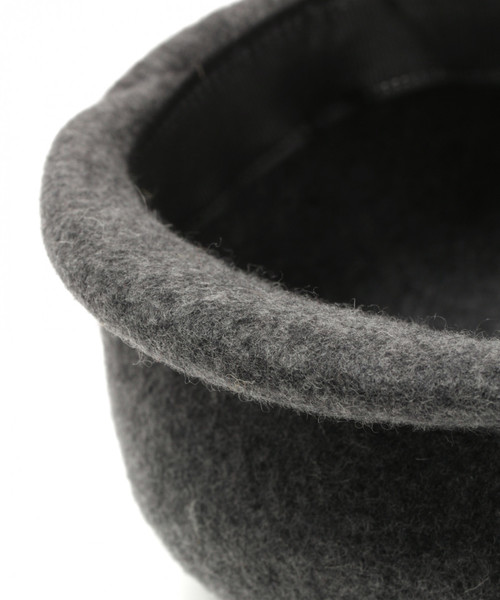 niko and...（ニコアンド）の「オリジナルフェルトキャスケット（キャスケット・レディース・グレー/ブラウン/ブラック・FREE）」の7枚目の写真