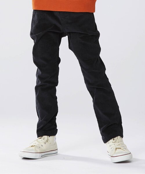 F.O.KIDS（エフオーキッズ）の「/ストレッチ別珍ストレートパンツ 10分丈（その他パンツ・キッズ・グリーン/チャコール/ダークブルー/キャメル・100/120/140/95/110/80/130/90）」の2枚目の写真