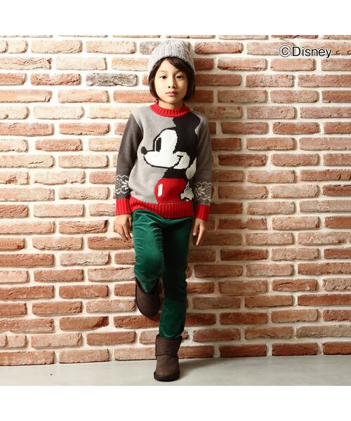 F.O.KIDS（エフオーキッズ）の「/ストレッチ別珍ストレートパンツ 10分丈（その他パンツ・キッズ・グリーン/チャコール/ダークブルー/キャメル・100/120/140/95/110/80/130/90）」の10枚目の写真