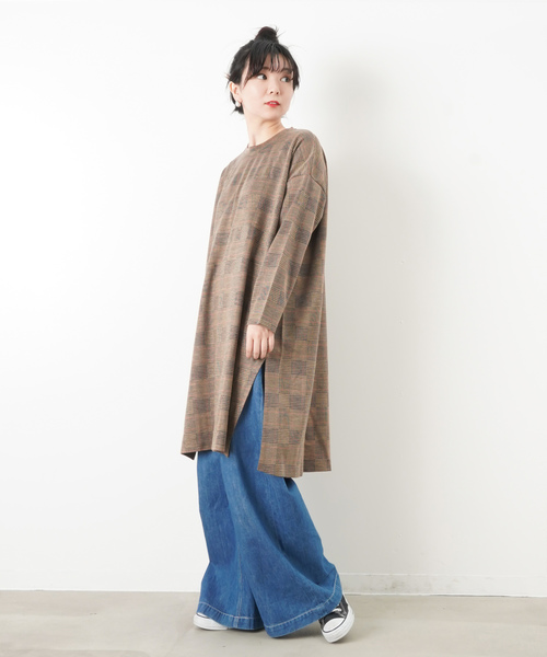 Luca Lady Luck Luca ルカ レディラックルカ の Lc Lll チェックジャガードbigワンピース ワンピース Wear