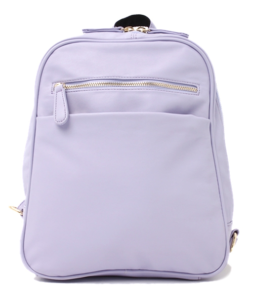 one after another NICE CLAUP（ワンアフターアナザーナイスクラップ）の「【ナイスクラップ】シンプルリュック（バックパック/リュック・レディース・ブラック/オフホワイト/パープル・FREE）」の11枚目の写真