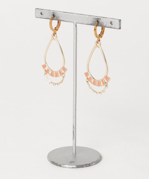 tone(トーン)の「【fleur by Miho Nakayama】チュチュピアス(ピアス(両耳用)・レディース・ホワイト/ミント/コーラルピンク・FREE)」の3枚目の写真