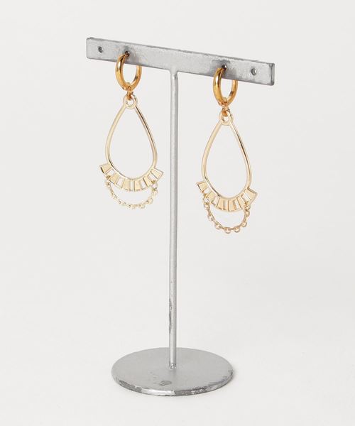 tone(トーン)の「【fleur by Miho Nakayama】チュチュピアス(ピアス(両耳用)・レディース・ホワイト/ミント/コーラルピンク・FREE)」の4枚目の写真