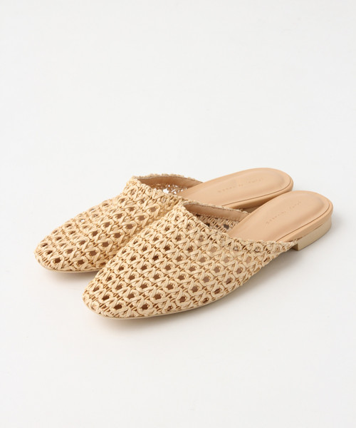 A part by(アパートバイ)の「メッシュスリッパ 830749(サンダル・レディース・ベージュ/ブラウン・MEDIUM/LARGE)」の3枚目の写真