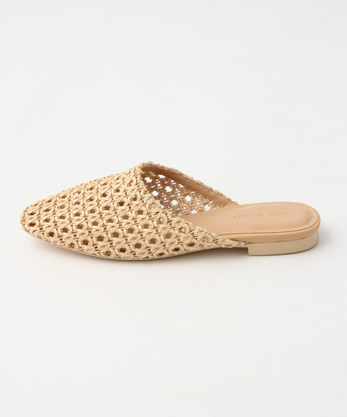 A part by(アパートバイ)の「メッシュスリッパ 830749(サンダル・レディース・ベージュ/ブラウン・MEDIUM/LARGE)」の4枚目の写真