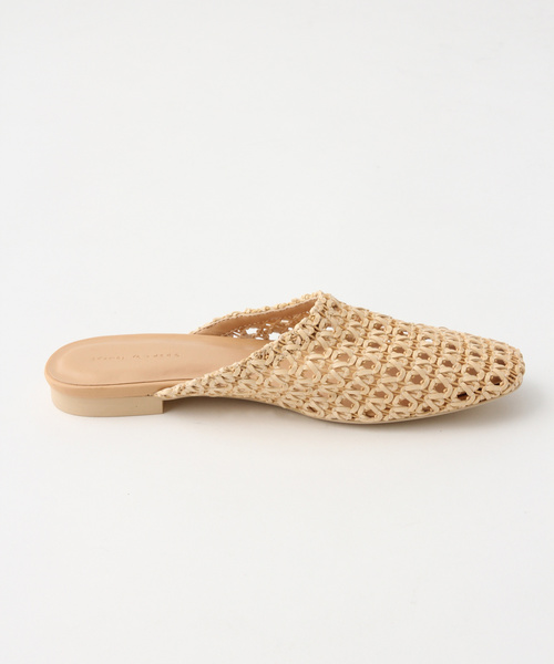 A part by(アパートバイ)の「メッシュスリッパ 830749(サンダル・レディース・ベージュ/ブラウン・MEDIUM/LARGE)」の5枚目の写真