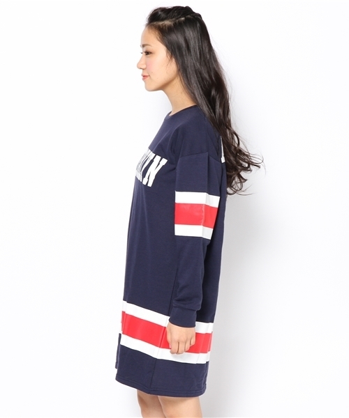 WEGO（ウィゴー）の「WEGO/バックナンバースウェットワンピース（ワンピース・レディース・オフホワイト/グリーン/ネイビー・FREE）」の11枚目の写真