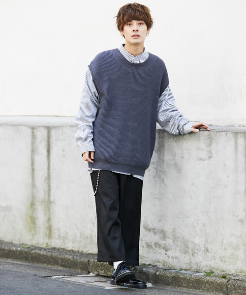 kutir(クティール)の「ワイドクロップドパンツ(その他パンツ・メンズ・ブラウン系その他/ベージュ/ブラック・LARGE/SMALL/MEDIUM)」の16枚目の写真