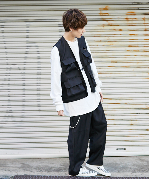 kutir(クティール)の「ワイドクロップドパンツ(その他パンツ・メンズ・ブラウン系その他/ベージュ/ブラック・LARGE/SMALL/MEDIUM)」の4枚目の写真